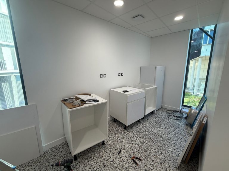Montage cuisine à Orléans — avant travaux