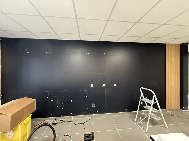 Rénovation accueil à Tours — avant travaux