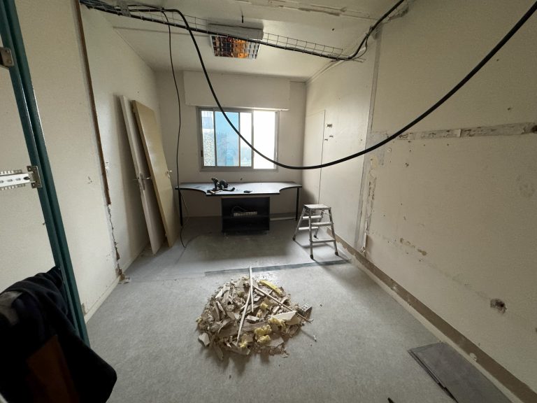 Rénovation pièce à Tours — avant travaux
