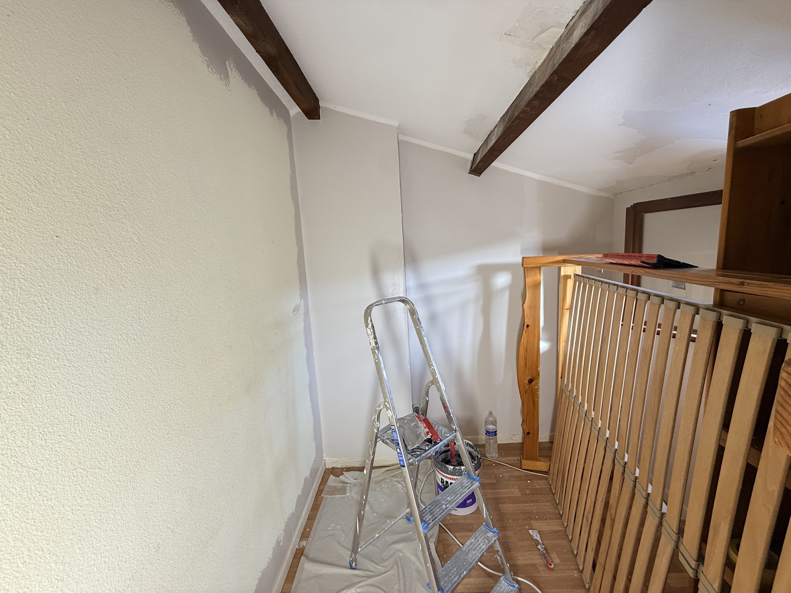 Ratissage complet des murs