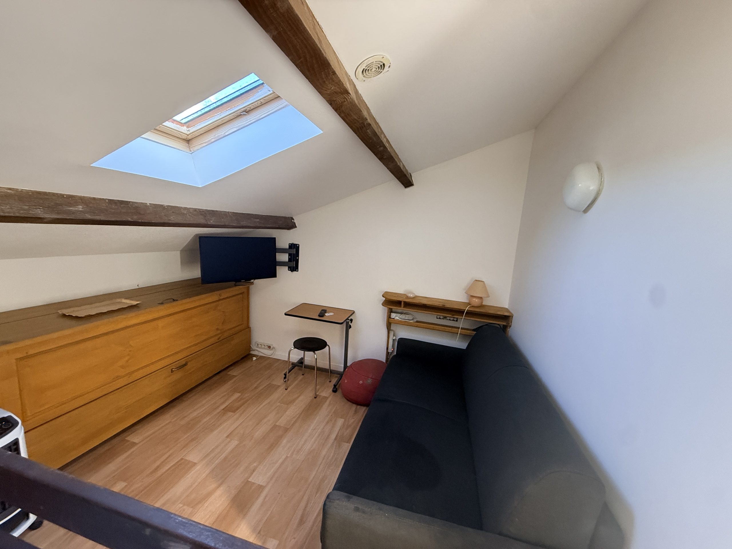 Chambre terminée et nettoyée