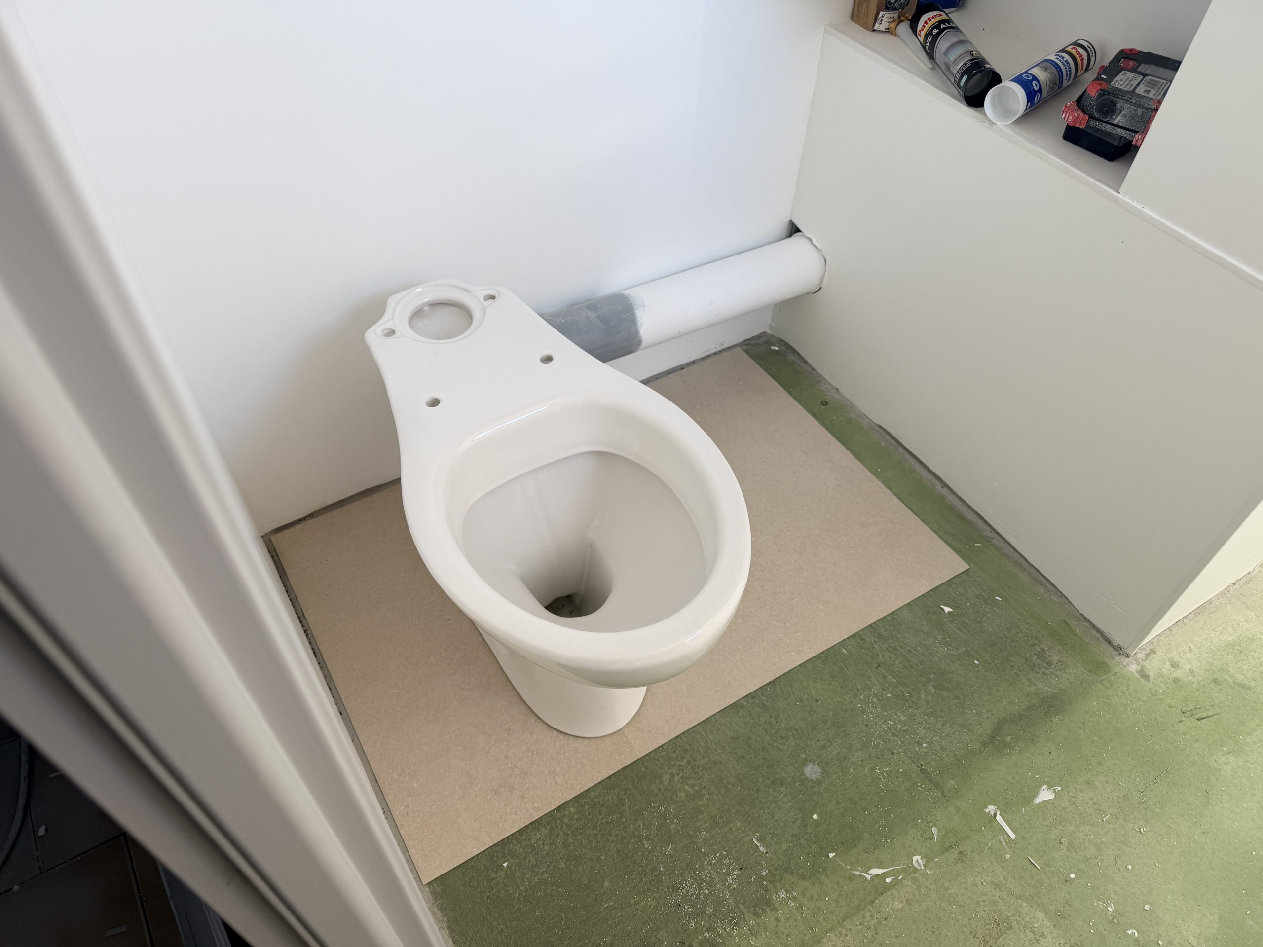 Positionnement et raccordement du WC Frontignan