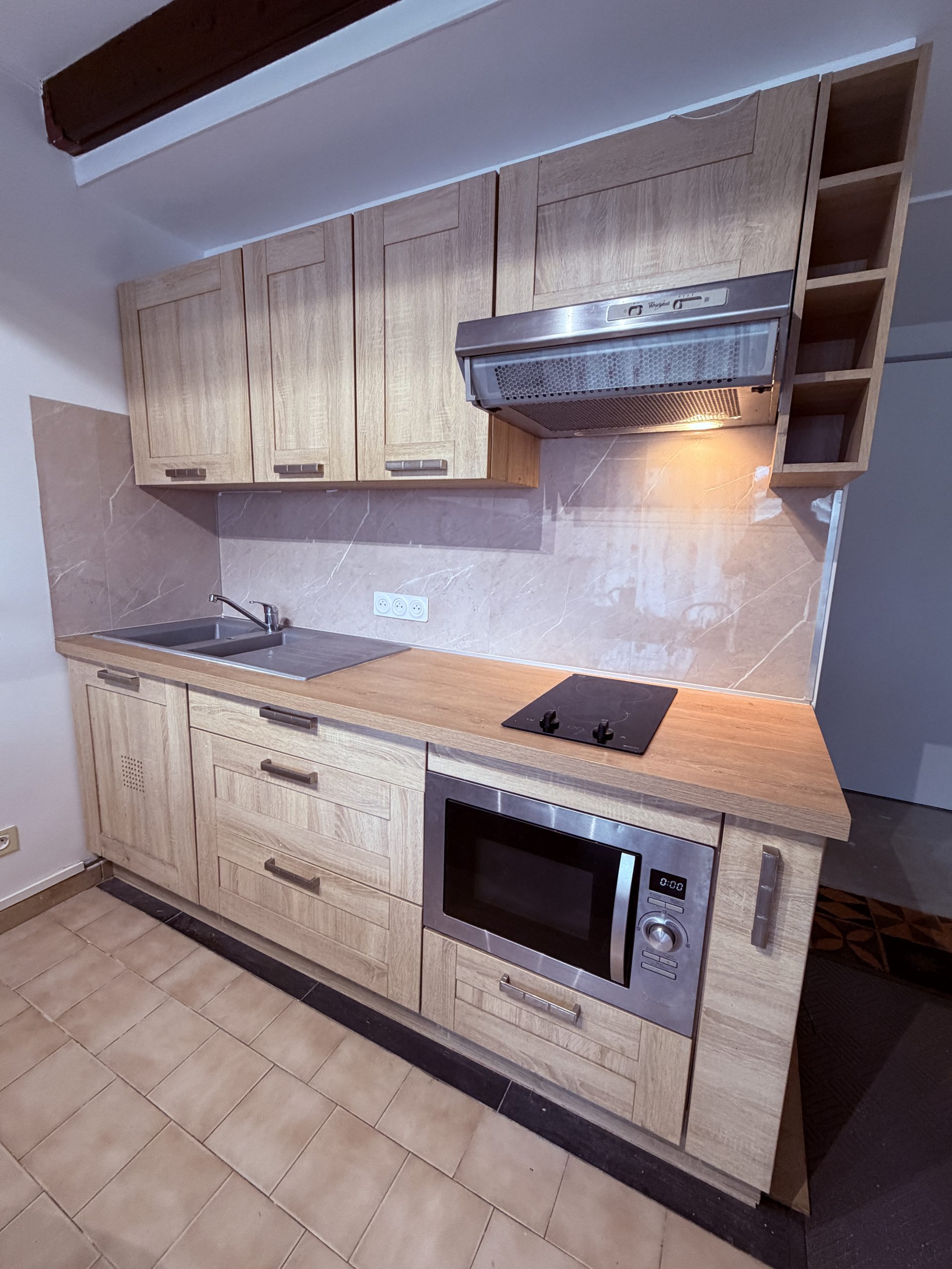 Cuisine finie après rénovation complète Frontignan