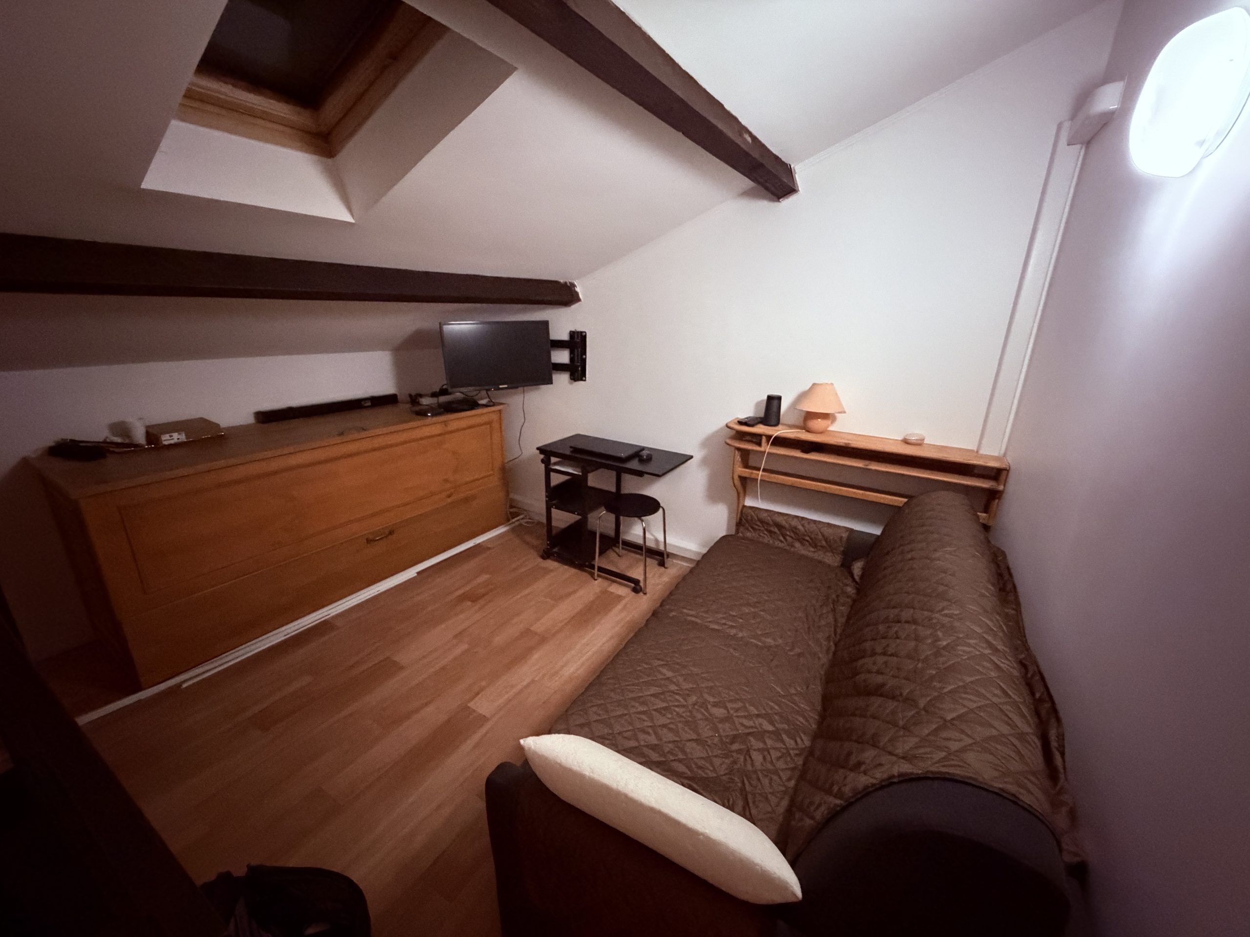 Espace fini après peinture