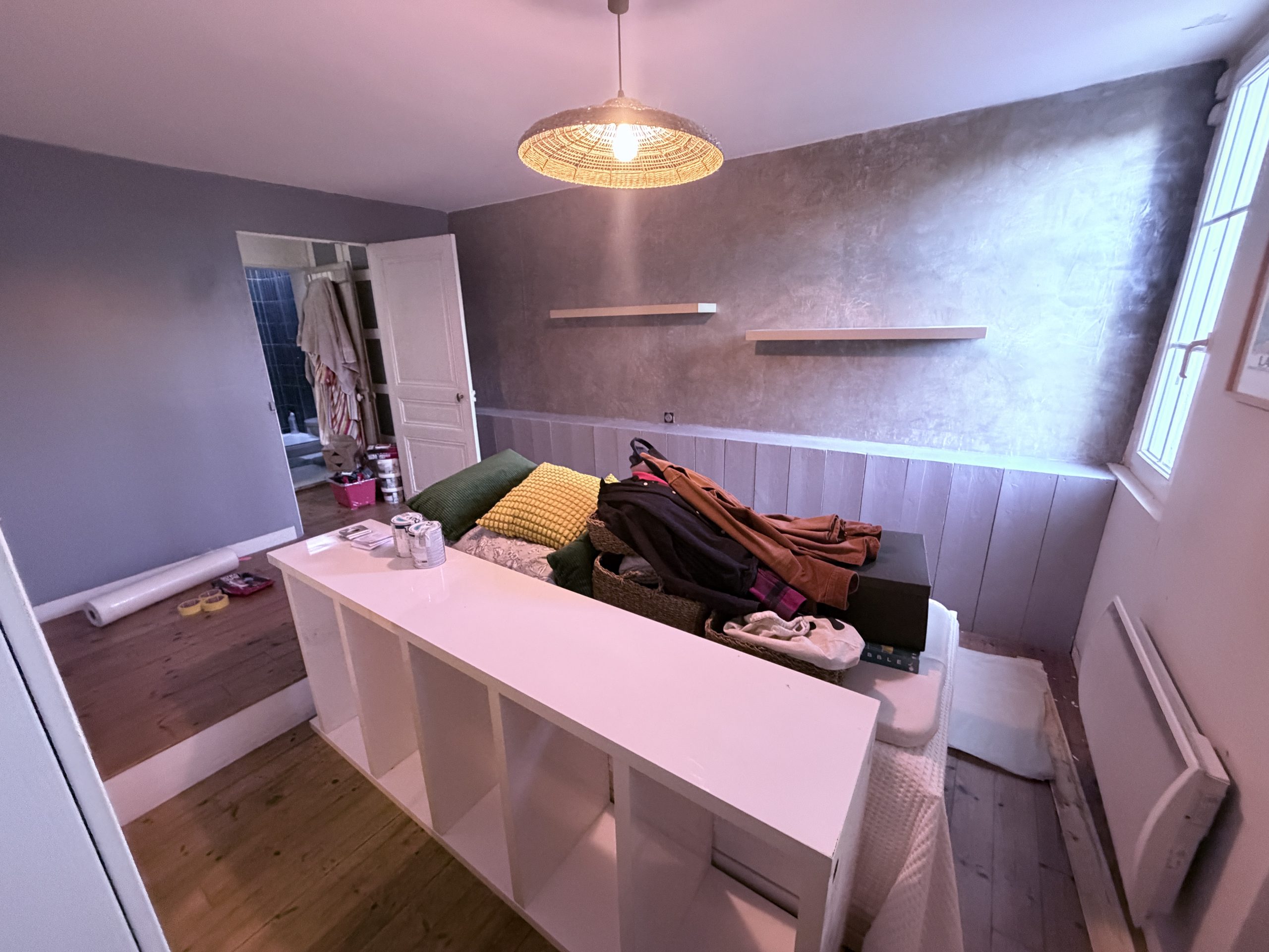 Pièce de 20 m² avant rénovation