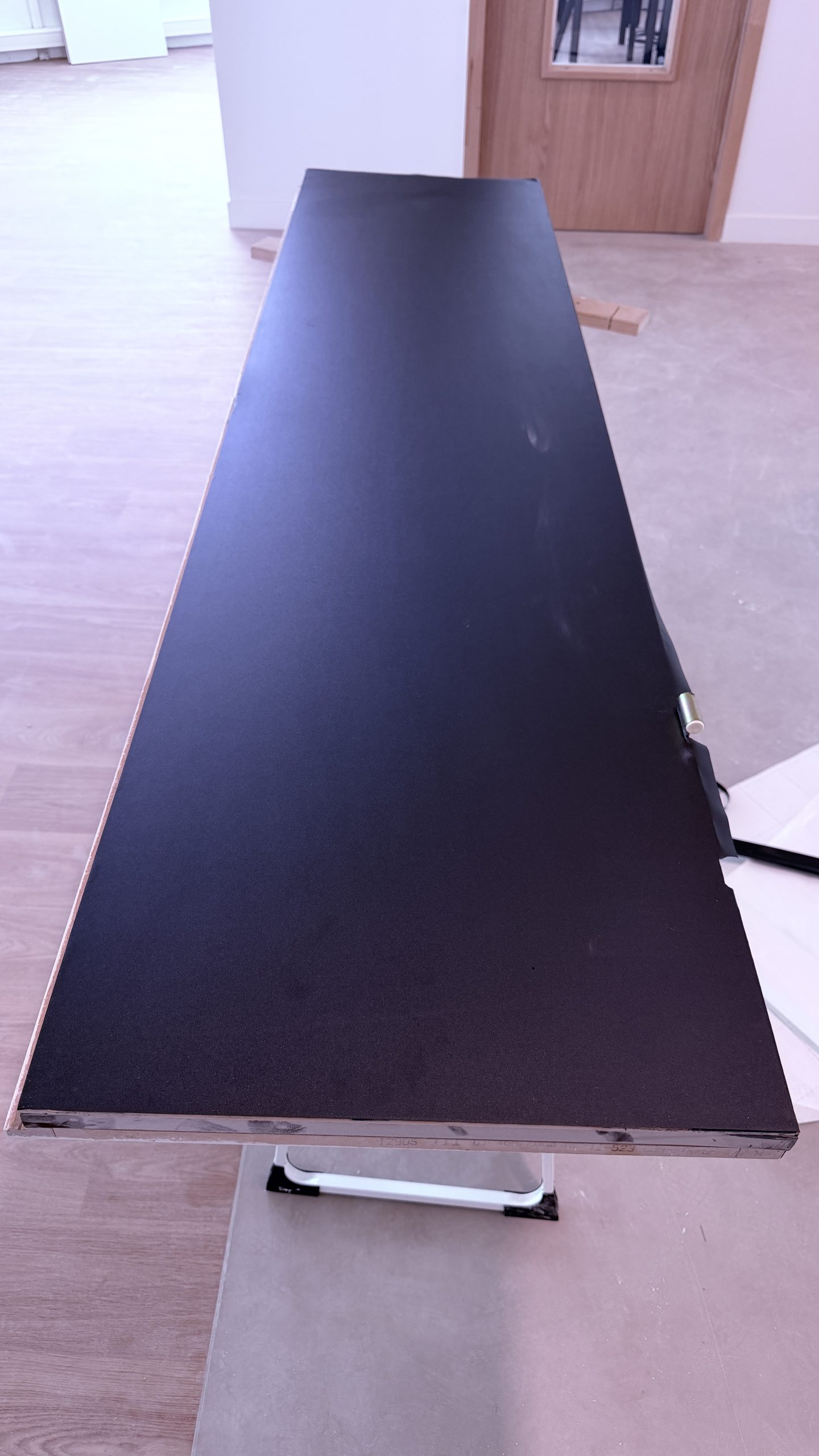 Vantail après covering noir mat